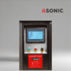 ASONIC-IND-2000Pneumatic-5 ASONIC IND-2000 Пневматический промышленный ультразвуковой очиститель с большим баком и пневматическим подъемником для тяжелых деталей.