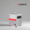 ASONIC IND-30 компактная ультразвуковая ванна с баком из нержавеющей стали, предназначенная для мастерских и стоматологических клиник.