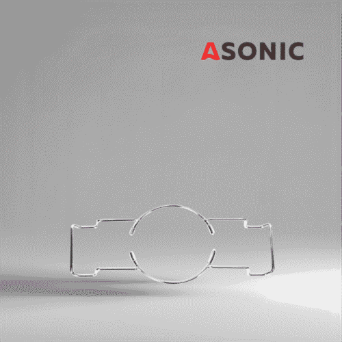 ASONIC лабораторный держатель стакана 2-3 л, компактный аксессуар для ультразвукового очистителя для безопасного и эффективного использования в лабораториях.