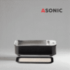 ASONIC HOME-450black ультразвуковая ванна, элегантный и портативный очиститель для домашнего использования, предназначенный для ежедневных аксессуаров.