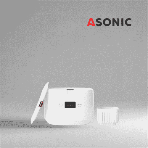 Ультразвуковой очиститель ASONIC HOME-dent - надежное решение для ухода за стоматологическими инструментами и украшениями в домашних условиях.