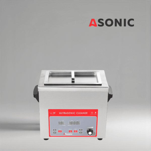 ASONIC-IND-40-40kHz-2 ASONIC IND-40 профессиональный ультразвуковой резервуар, портативный и надежный для ежедневных задач точной очистки.
