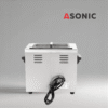 ASONIC-IND-40-40kHz-7 ASONIC IND-40 ультразвуковой очиститель, компактный профессиональный прибор для точной очистки инструментов, приборов и мелких деталей.