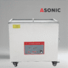 ASONIC-IND-400-7 Pulitore a ultrasuoni ASONIC IND-400, vasca industriale compatta per la pulizia di pezzi di piccole e medie dimensioni in officine e laboratori.