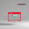 ASONIC PRO-08 ультразвуковой очиститель, небольшой прибор 40 кГц для ювелирных изделий, монет и бытовых аксессуаров.
