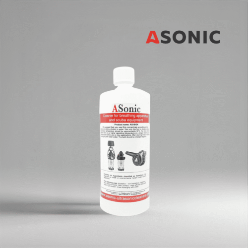 ASONIC AS-BIOX-1 ультразвуковой биоразлагаемый очиститель, 1 л экологичного раствора для безопасной и эффективной очистки.