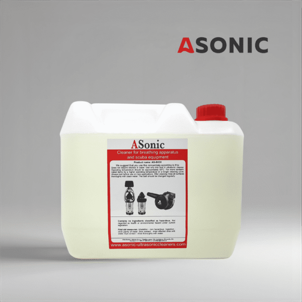 Asonic AS-BIOX-5 ASONIC AS-BIOX-5 биоразлагаемый ультразвуковой очиститель, 5 л экологичного моющего средства для профессионального применения.