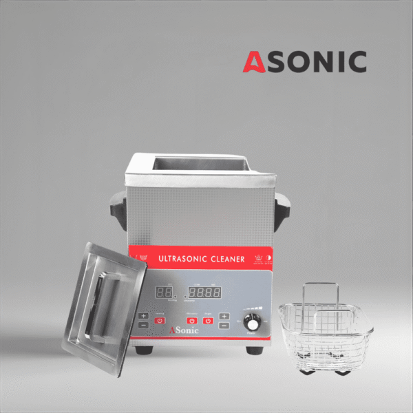 Профессиональная ультразвуковая установка ASONIC IND-30, надежное решение для очистки стоматологических и медицинских приборов.