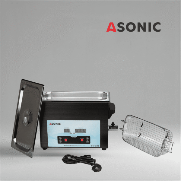Ультразвуковой очиститель ASONIC MED-30 для стоматологических, медицинских и лабораторных инструментов