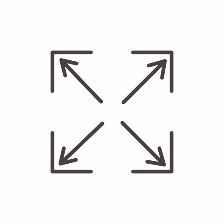 Квадратная диаграмма со стрелками, показывающая размеры ультразвуковых очистителей ASONIC по длине, ширине и высоте.