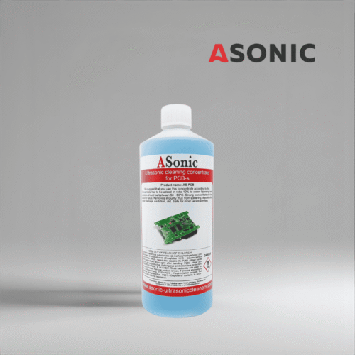 ASONIC PCB-1 ультразвуковое моющее средство, 1 л раствора для безопасной и точной очистки печатных плат и электроники.