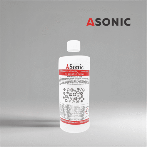 ASONIC AS-SENS-1 ультразвуковой чувствительный очиститель, 1 л раствор для безопасной очистки хрупких инструментов, оптики и медицинских изделий.