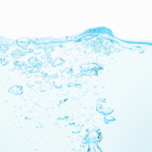 Светло-голубой фон с поднимающимися пузырьками, символизирующими режим Degas в ультразвуковых очистителях ASONIC.