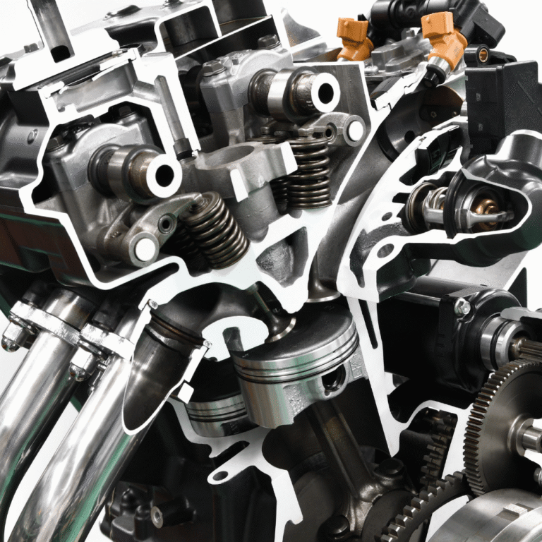 Деталь двигателя, иллюстрирующая, как промышленные ультразвуковые очистители удаляют масло, смазку и углеродные отложения.