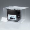 ASONIC 10L Ultrasonic Cleaner in Open Silent Box Открытая бесшумная коробка с ультразвуковым очистителем ASONIC 10 л, предназначенным для тихой профессиональной очистки.