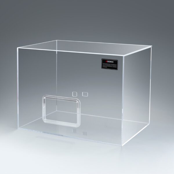ASONIC Silent Box for 10L Ultrasonic Cleaner ASONIC Silent Box для ультразвуковых очистителей 10 л продается отдельно или вместе с ультразвуковым очистителем.